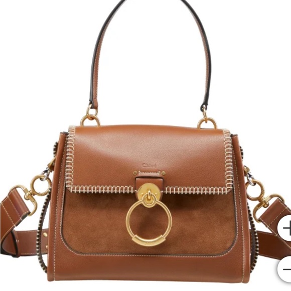 Chloe Sm Tess Day Bag, Tan - Picture 2 of 7